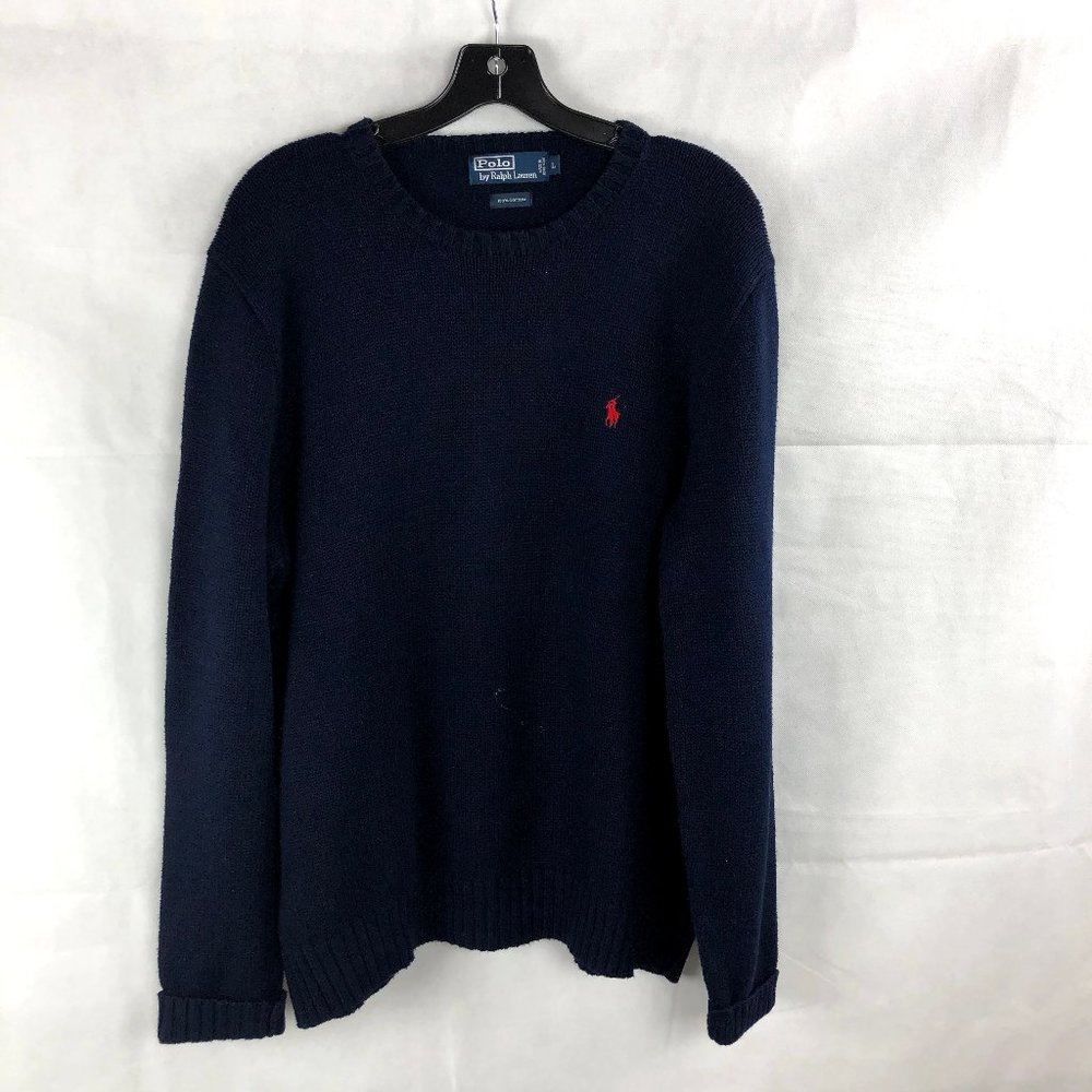 Polo Ralph Lauren Navy Crew neck Sweater L